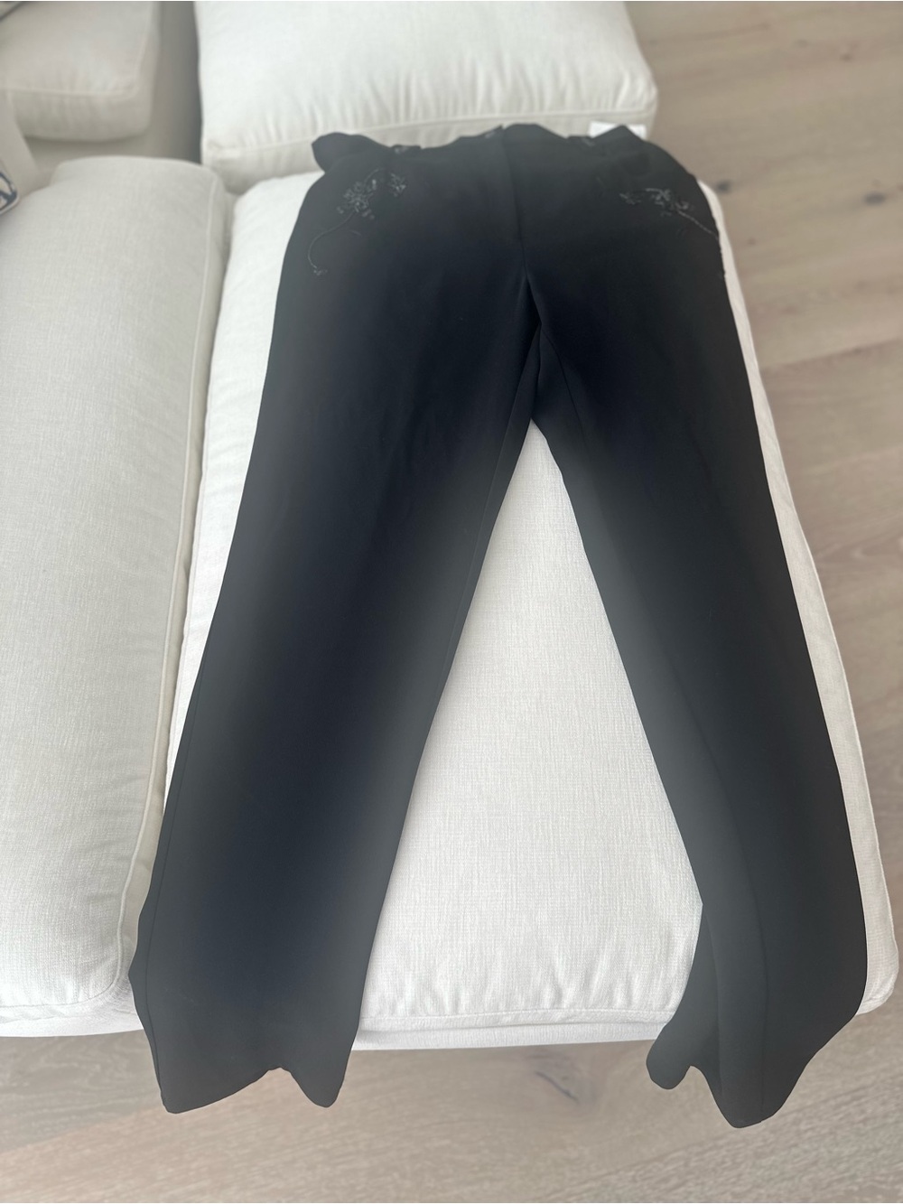 NWT Bianca Nygard 'Black Tie' Beaded Dress Pants - Size 12